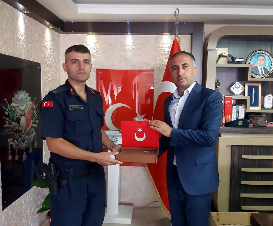 SARIZ İLÇE JANDARMA KOMUTANLIĞINA TEĞMEN SELÇUK ŞİMŞEK ATANDI