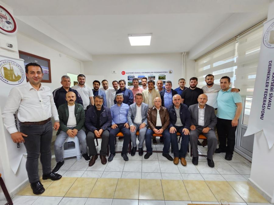 KAYSERİ SİVASLILAR DERNEĞİNDE BAYRAK DEĞİŞİMİ… YENİ BAŞKAN İSA GÜVEN OLDU