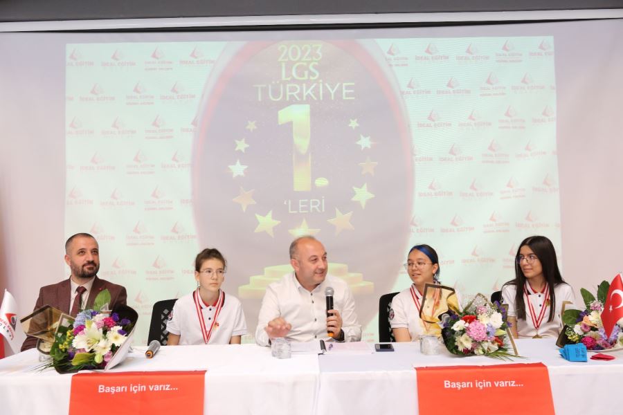 İDEAL EĞİTİM’DEN 3 TÜRKİYE BİRİNCİSİ