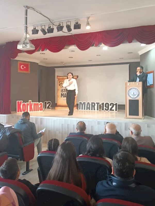 Tomarza’da en güzel İstiklal Marşı’nı okuyan Gülnur Kolsuz oldu
