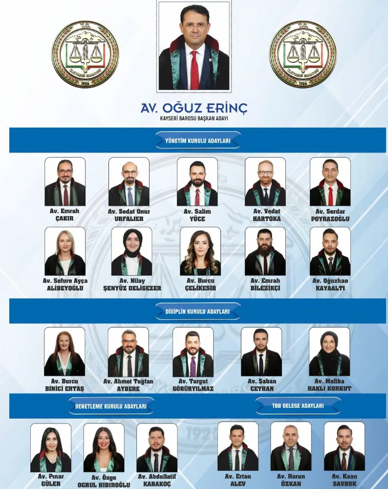 BARO BAŞKANLIĞI YARIŞINDA OĞUZ ERİNÇ ADAYLIĞINI AÇIKLADI