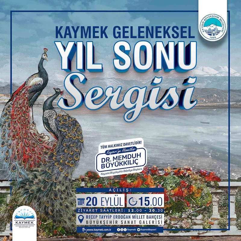 KAYMEK’ten 500 eserlik Geleneksel Yıl Sonu Sergisi kapılarını açıyor
