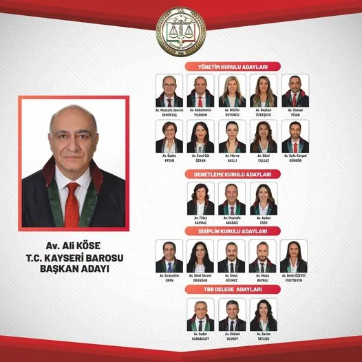 BARO BAŞKANI ALİ KÖSE YENİDEN ADAYIM
