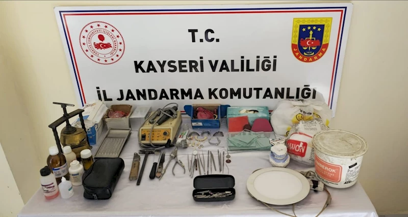 Sahte diş hekimini jandarma yakaladı
