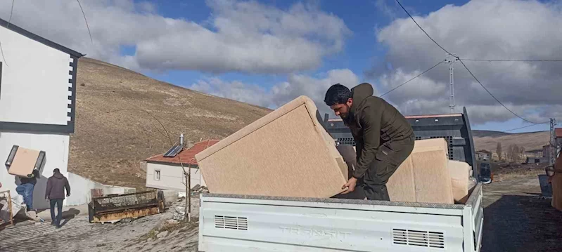 Bünyan Belediyesi’nden yangında mağdur olan aileye destek
