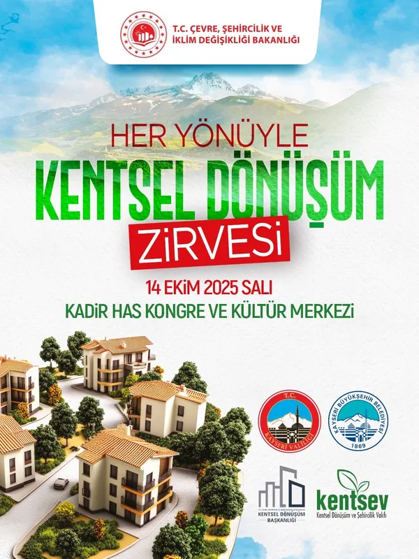 Kentsel dönüşüm Kayseri’de masaya yatırılacak
