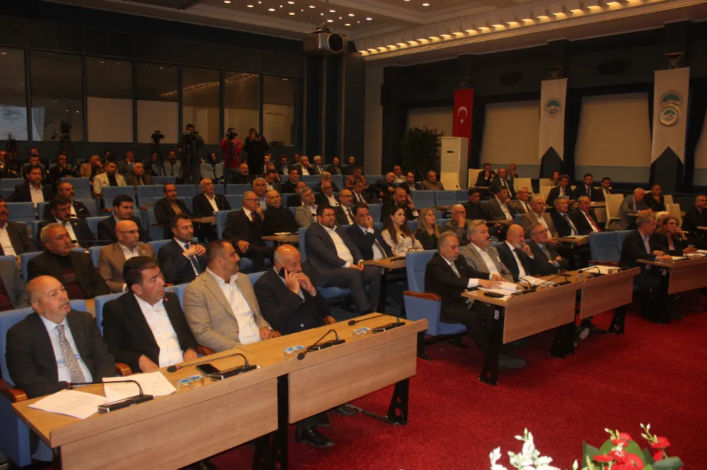 BÜYÜKŞEHİR BELEDİYE MECLİSİ TOPLANDI