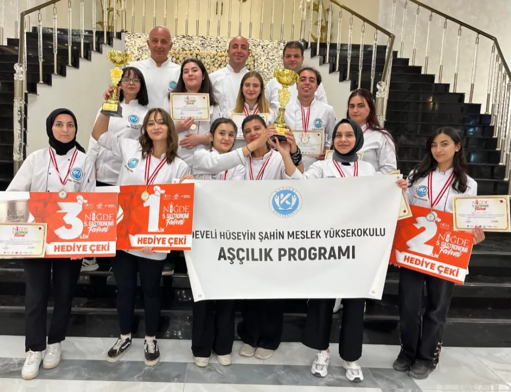 DEVELİ AŞCILIK, NİĞDE DEN DE ALTIN MADALYA İLE DÖNDÜ