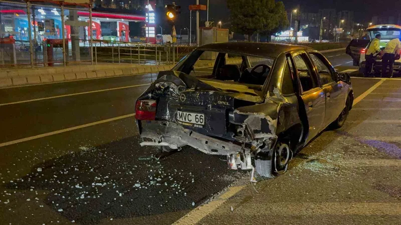 Kaza yapan alkollü sürücü polise: 