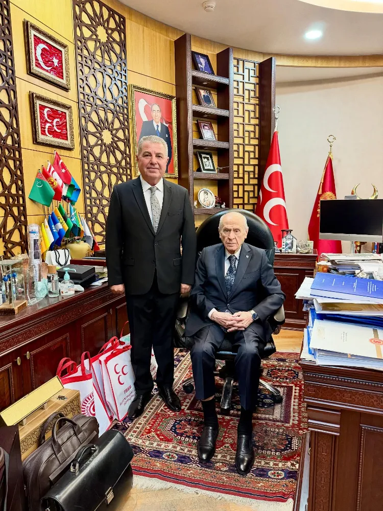 KORKMAZ’DAN BAHÇELİ’YE DİKKAT ÇEKEN ZİYARET