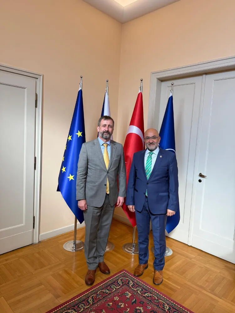 CINGI, ÇEK BÜYÜKELÇİSİ STEPHANEC’İ KAYSERİYE DAVET ETTİ