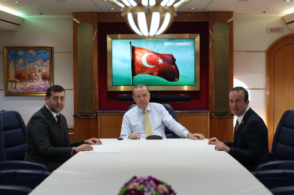 CUMHURBAŞKANI ERDOĞAN BAKİ ERSOY’U KABUL ETTİ