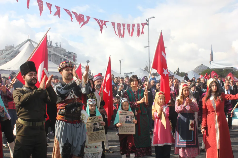 KAYSERİ’DE CUMHURİYET COŞKUSU