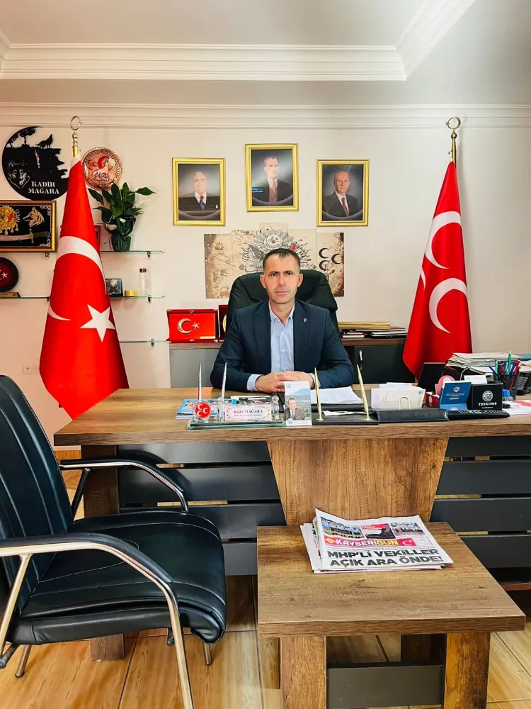 MHP PINARBAŞI İLÇE BAŞKANI KADİR MAĞARA: