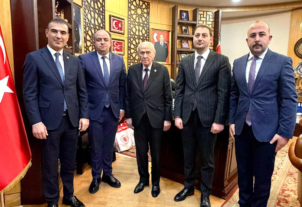 BAŞKAN KALIN MHP GENEL MERKEZİNDE