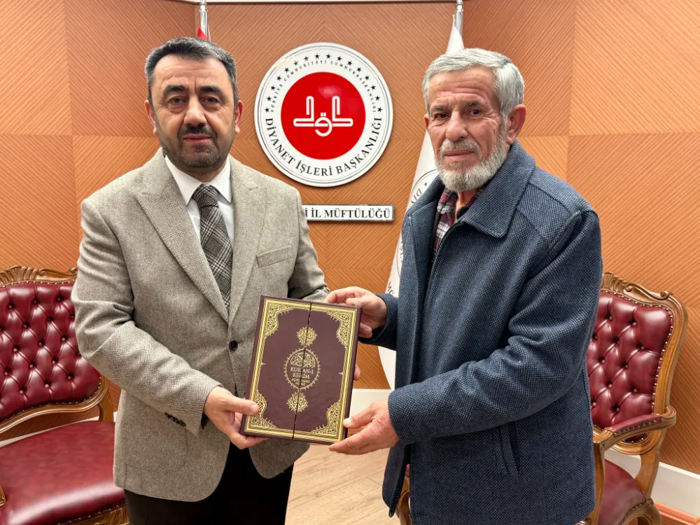 TDV KAYSERİ ŞUBESİ’NE ANLAMLI BAĞIŞ