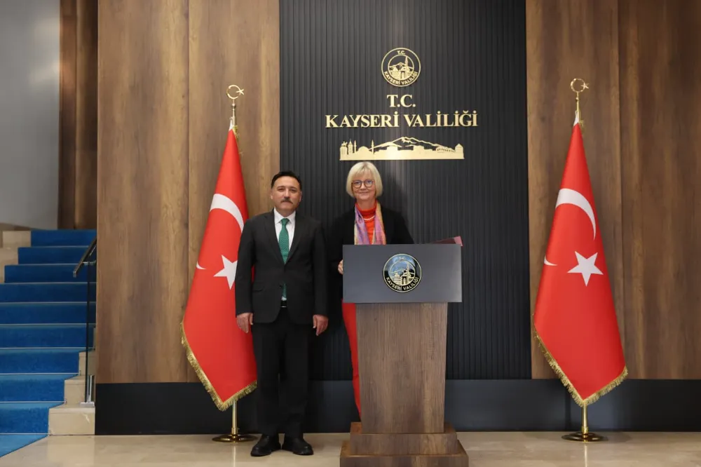 ALMAN BÜYÜKELÇİ’DEN VALİÇİÇEK’E ZİYARET