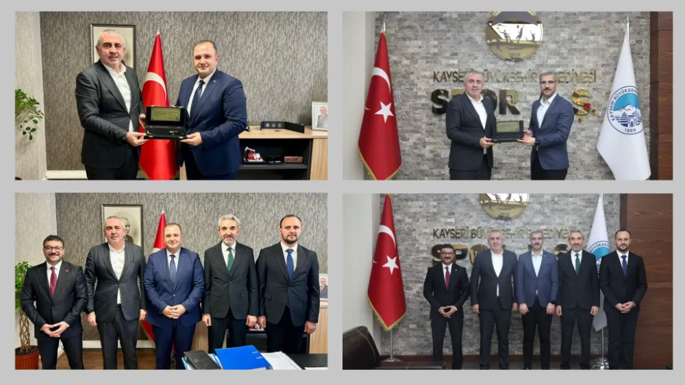 ÖZDEMİR, KAYSERİ’DE ZİYARETLERDE BULUNDU