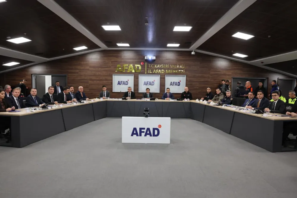 KIŞ TEDBİRLERİ İÇİN KOORDİNASYON KURULU TOPLANDI 