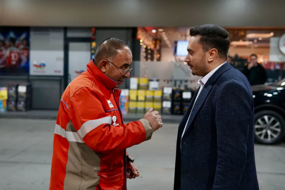 DEVA PARTİSİ GECE ÇALIŞANLARI ZİYARET ETTİ