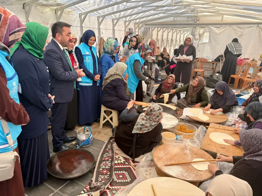 GAZZE İÇİN AÇILAN HAYIR ÇARŞISI AMACINA ULAŞTI
