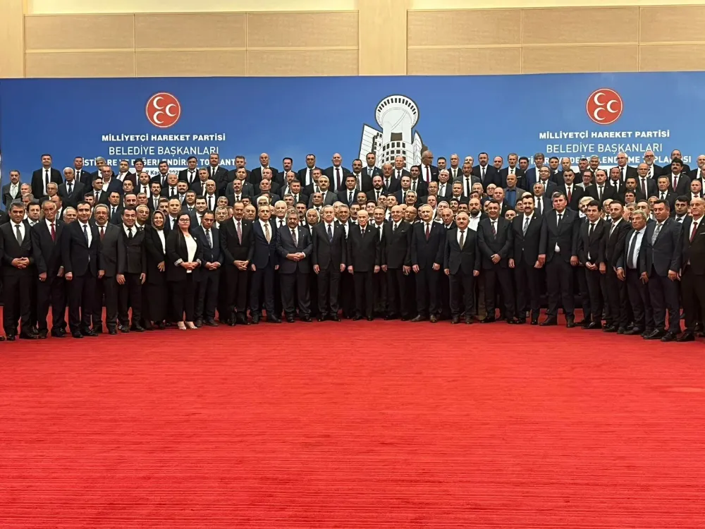 MHP’NİN TÜM BELEDİYE BAŞKANLARI ANKARA’DA TOPLANDI