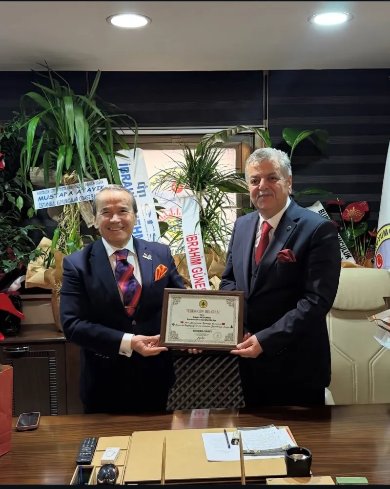 KAYEMA VAKFINDAN İNCETOPRAK’A TEBRİK ZİYARETİ