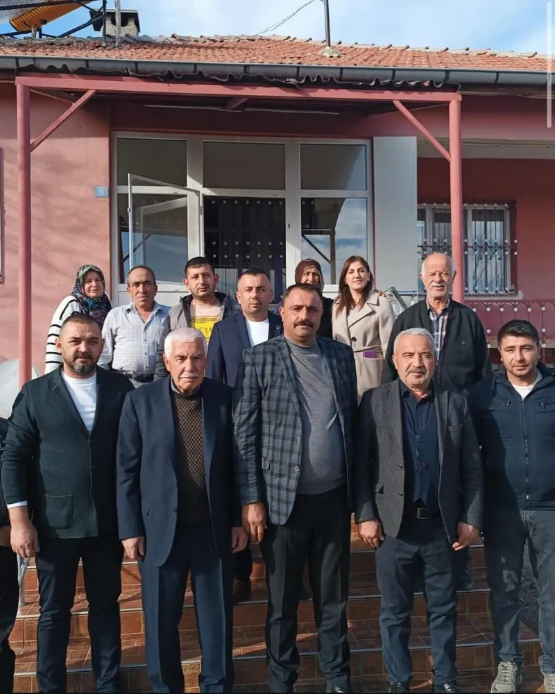 MHP’LİLERİN “HAYIRLI GÜNLER KOMŞUM” ZİYARETLERİ SÜRÜYOR