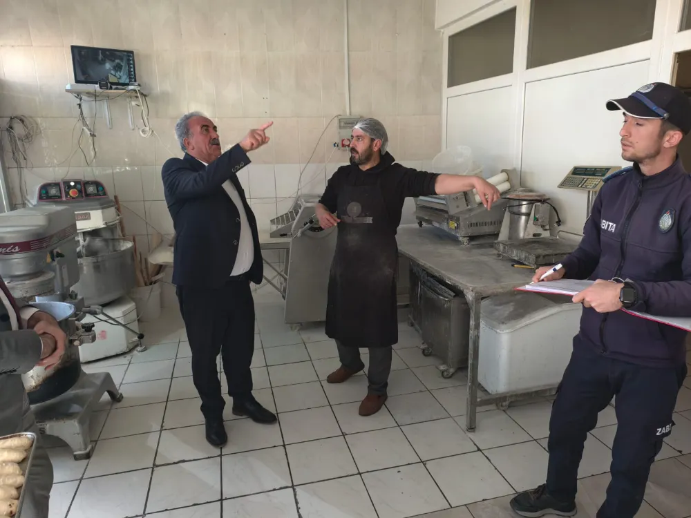 BAŞKAN GÜLESER DENETİME ÇIKTI