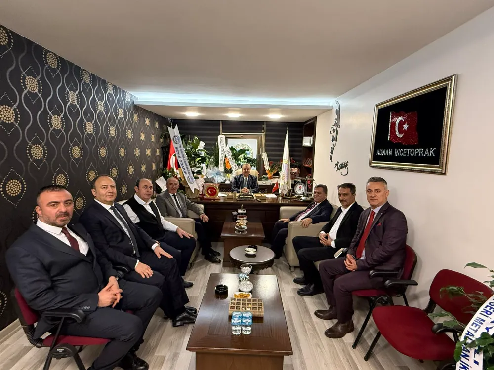 KESOB’DAN İNCETOPRAK’A HAYIRLI OLSUN ZİYARETİ