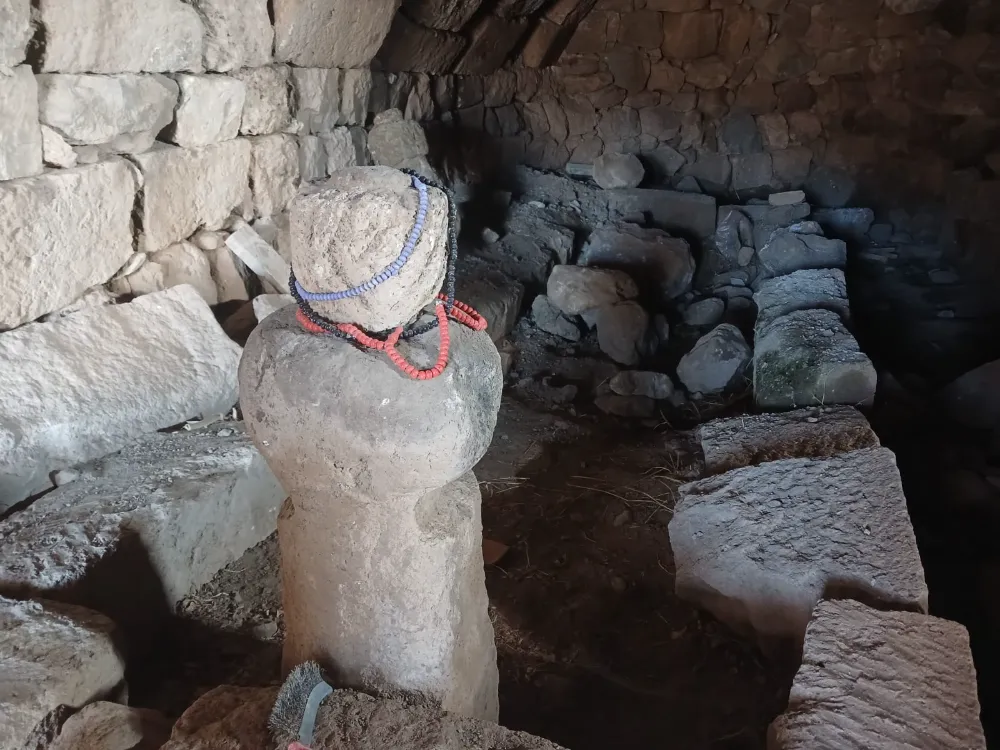 ABDUL İLYAS TÜRBESİNDE ONARIM ÇALIŞMALARI DEVAM EDİYOR