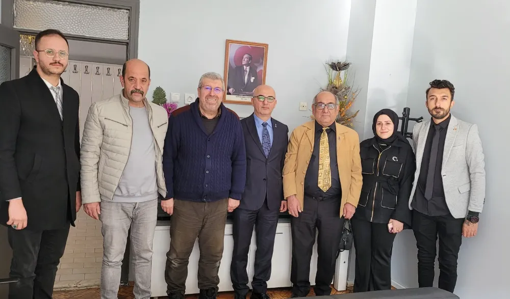 FATİH ERYILMAZ, GAZETEMİZİ ZİYARET ETTİ