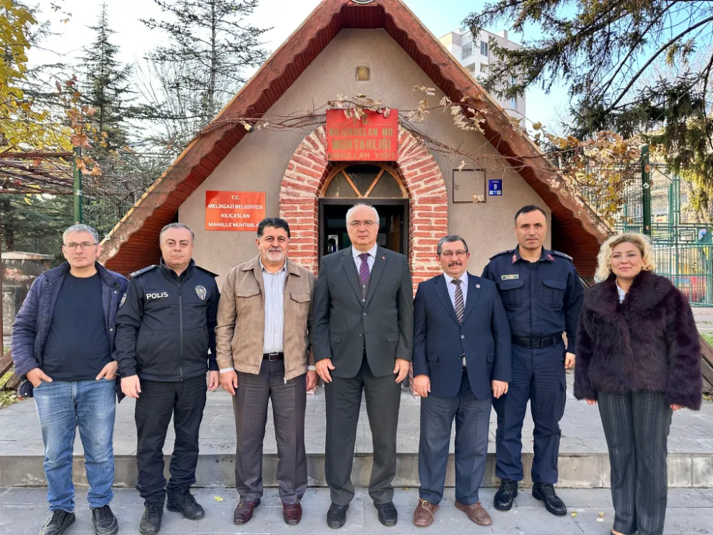 MELİKGAZİ İLÇE PROTOKOLÜ KILIÇASLAN’DA