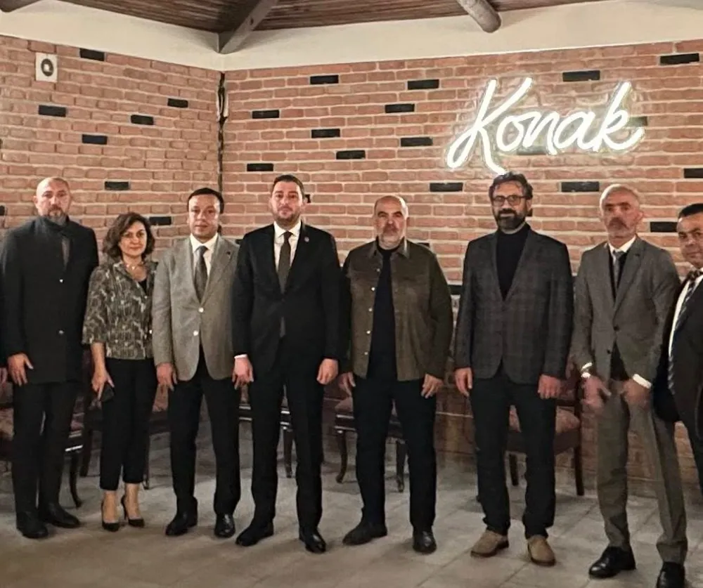 KALIN, SENDİKA BAŞKANLARIYLA BULUŞTU