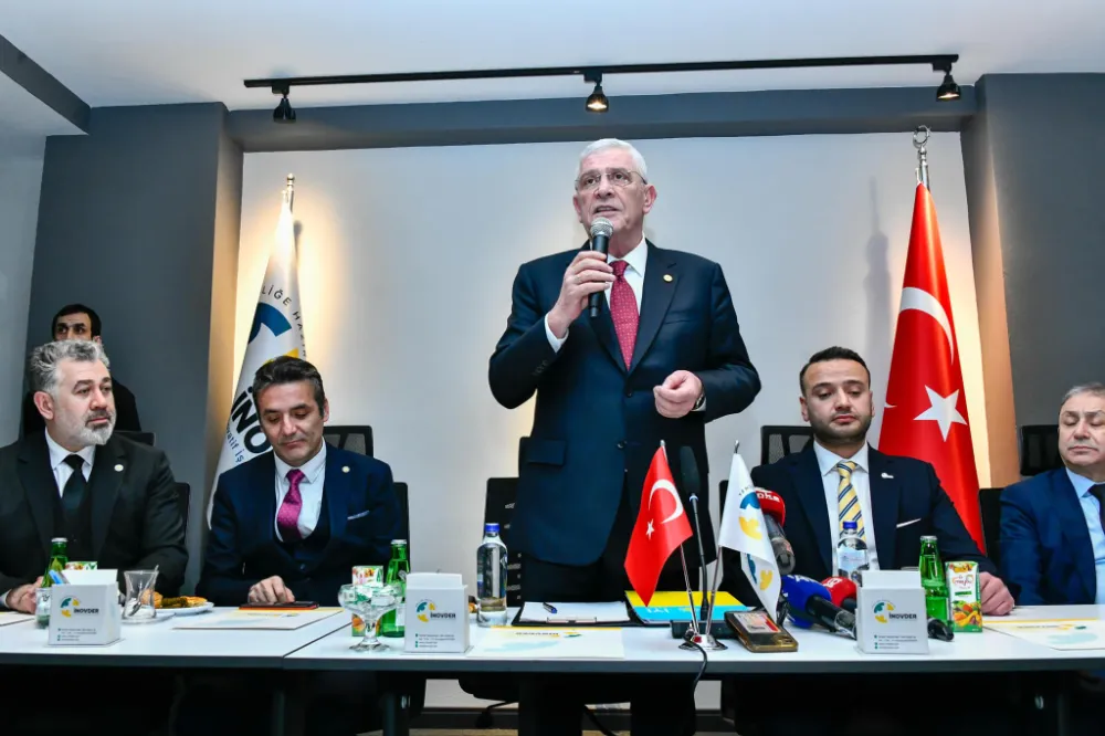 DERVİŞOĞLU PARTİSİNİN İL DİVAN TOPLANTISINDA KONUŞTU