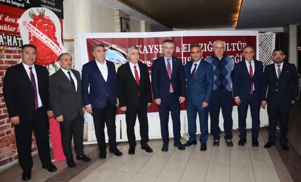 ELAZIĞLILAR, KAYSERİ’DE VUSLAT GECESİNDE GÖNÜLLERİNCE EĞLENDİ