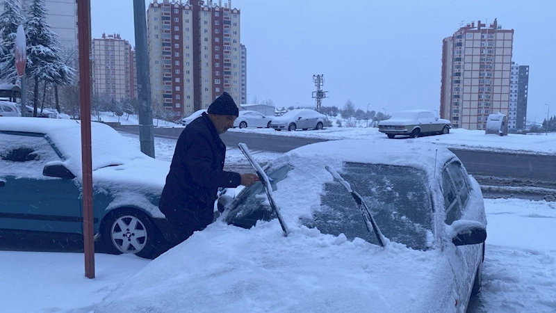 Kayseri beyaza büründü
