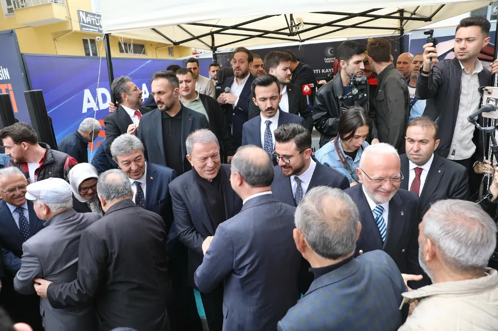 AK PARTİ BAYRAMLAŞMA TÖRENİNİ AREFE GÜNÜ YAPTI