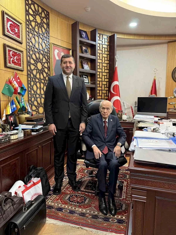 Ersoy, Devlet Bahçeli’yi makamında ziyaret etti
