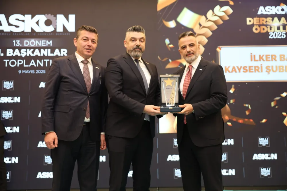 ASKON KAYSERİ ŞUBESİ’NE “ETKİN FAALİYET ÖDÜLÜ”