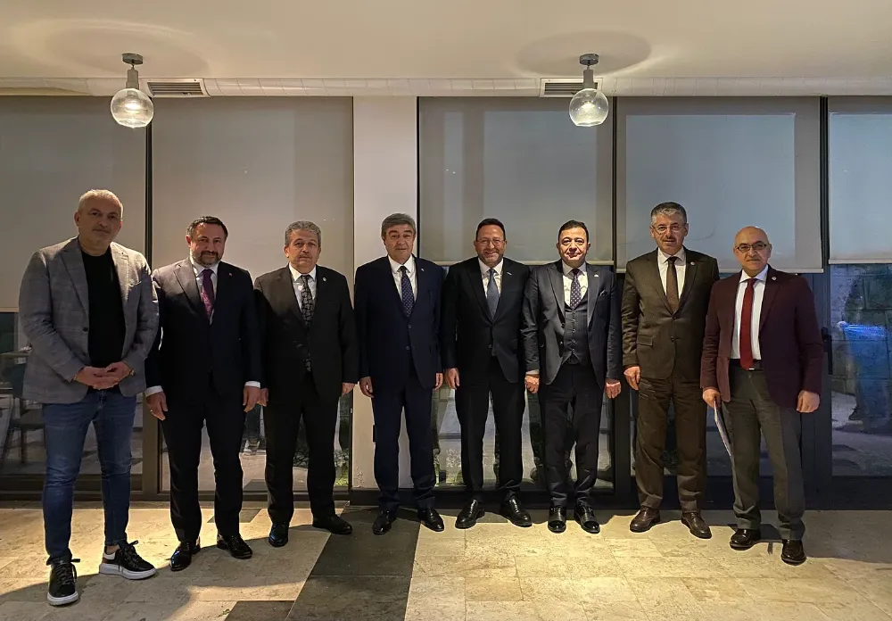 YALÇIN İLE AKMERMER BAKAN POLAT’LA BİR ARAYA GELDİ