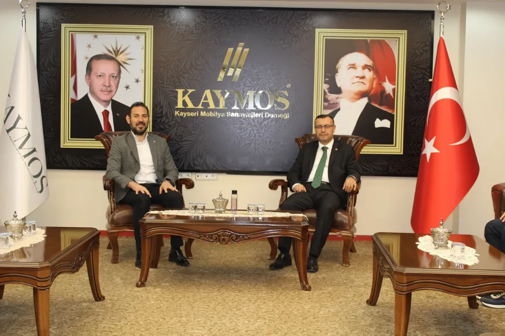 BAŞSAVCI’DAN KAYMOS’A HAYIRLI OLSUN ZİYARETİ