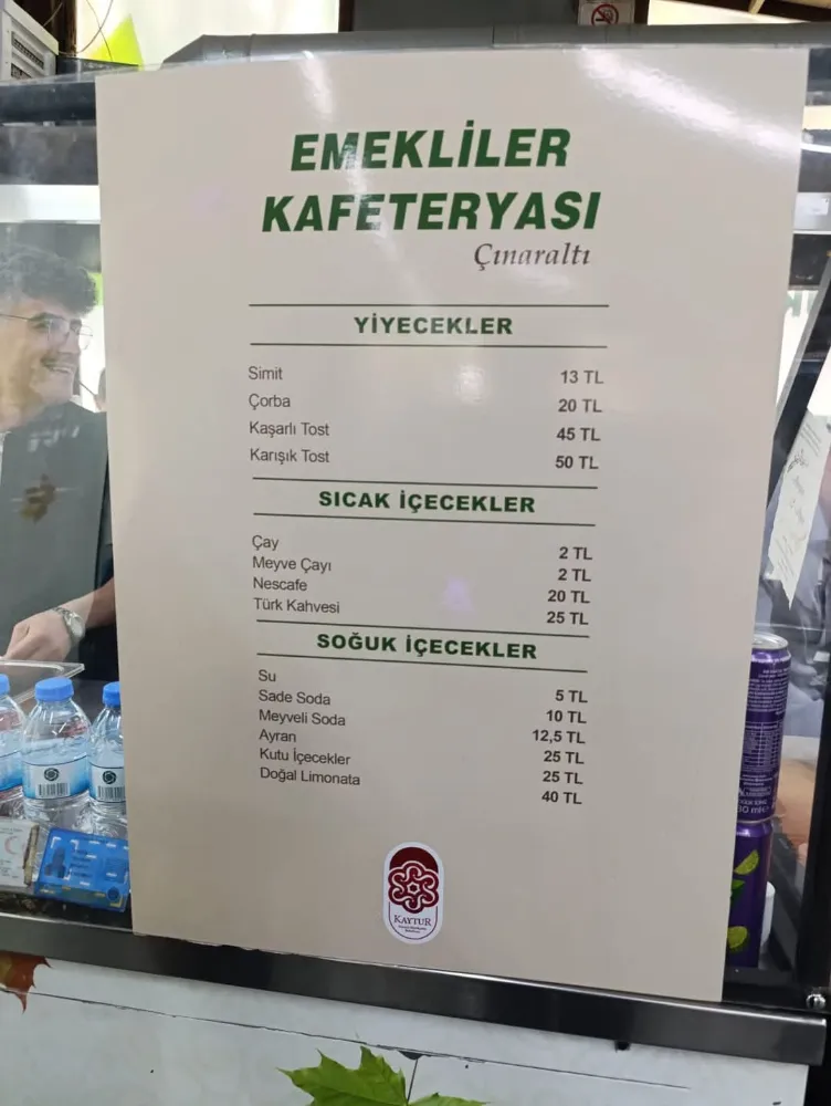 BÜYÜKŞEHİR’İN KAFESİNDE ÇAY 2 LİRA