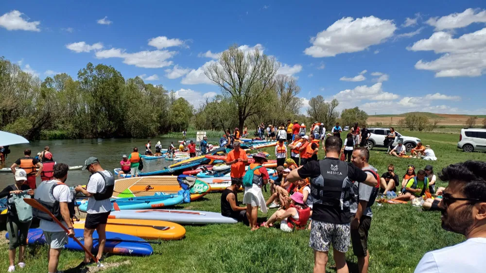 TOMARZA 3. GELENEKSEL ZAMANTI IRMAĞI SUP KANO FESTİVALİ YAPILDI