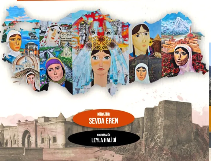 BİRLİKTE GÜZELİZ TEMALI RESİM SERGİSİ AÇILDI 