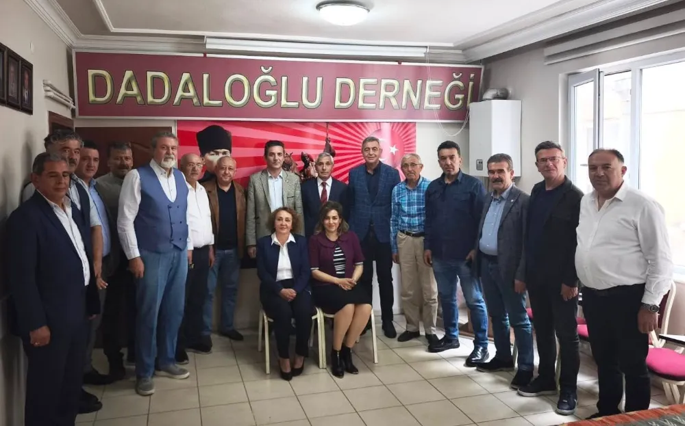 İYİ PARTİLİLERDEN DADALOĞLU DERNEĞİNE ZİYARET