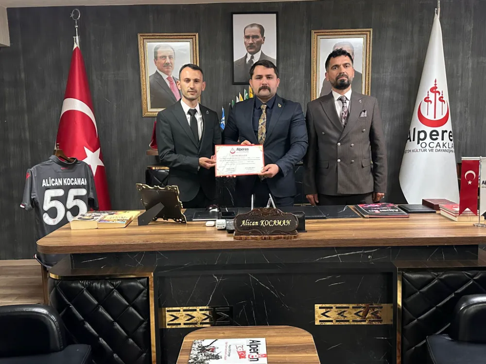 ALPEREN OCAKLARINDA BAYRAK DEĞİŞİMİ