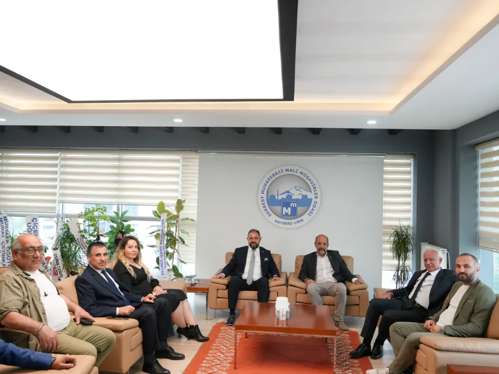ZAFER PARTİSİNDEN KSMMMO’YA HAYIRLI OLSUN ZİYARETİ 