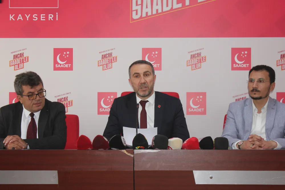 SAADET PARTİSİNDEN, SU VE ELEKTRİK TEPKİSİ