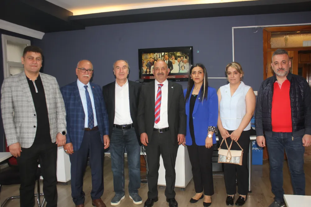 İYİ PARTİ KOCASİNAN İLÇE YÖNETİMİNDEN GAZETEMİZE ZİYARET